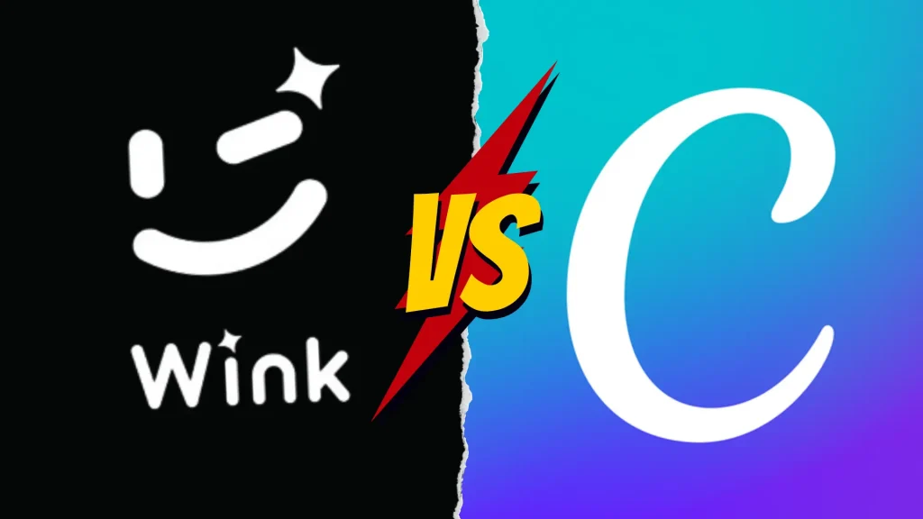 wink video retouching tool vs Canva